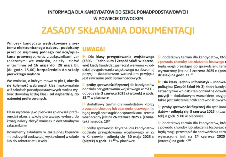 Kiedy wyniki rekrutacji do szkół średnich? Daty i instrukcje