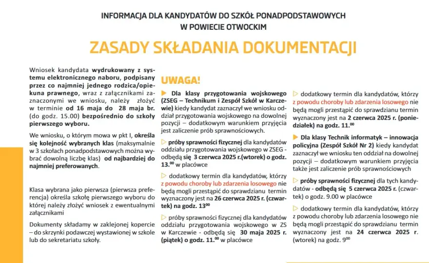 Kiedy wyniki rekrutacji do szkół średnich? Daty i instrukcje