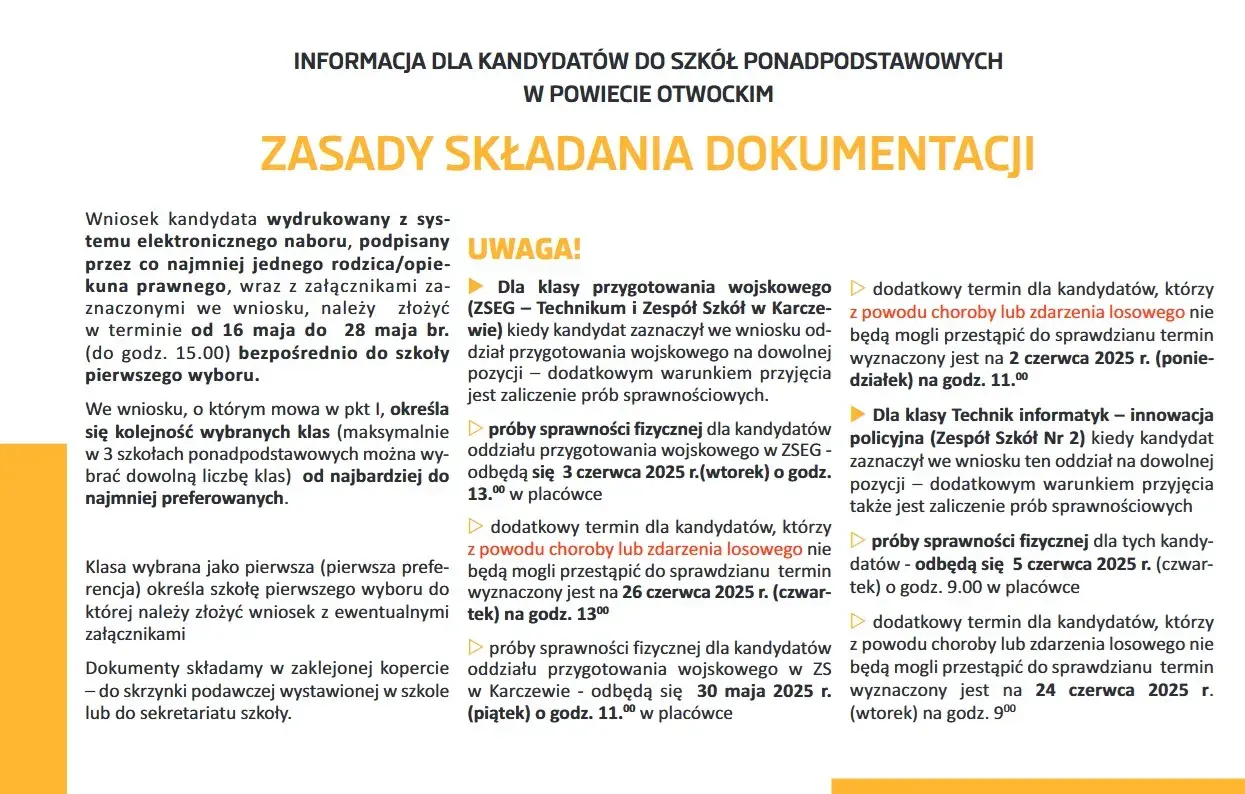 Kiedy wyniki rekrutacji do szkół średnich? Daty i instrukcje